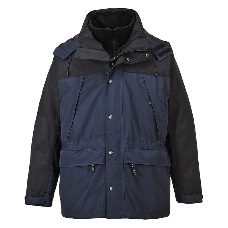 Portwest Orkney 3-in-1 Breathable Jacket, Size: XXXL, Colour: Navy, S532NARXXXL