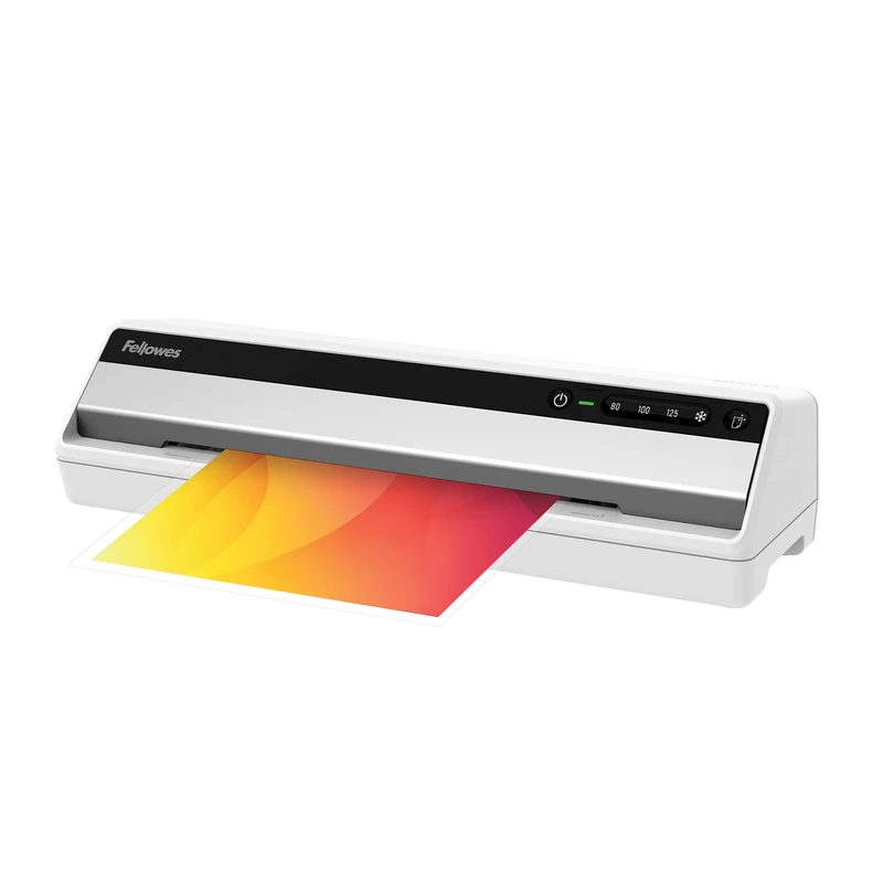 Fellowes Saturn A3 Small Office Laminator – InstaHeat, 60-Second Warm-Up, Jam Release, Auto Shut-Off – For 80/100/125 Micron Pouches – Includes 10 Sheets – Home & Office Use