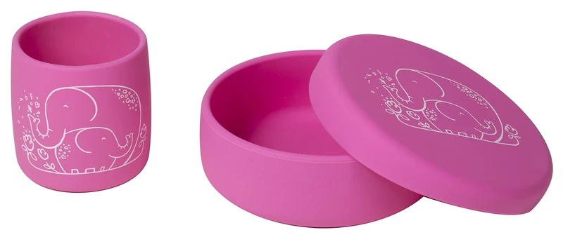 Modern Twist MT 012189 Baby Munch Breakfast Set, Pink