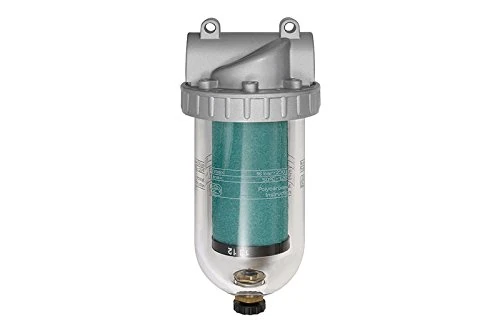 RIEGLER 100988-673 K-HA Special Filter Standard with PC Container, 0.01 µm, BG 1, G 1/4, Pack of 1