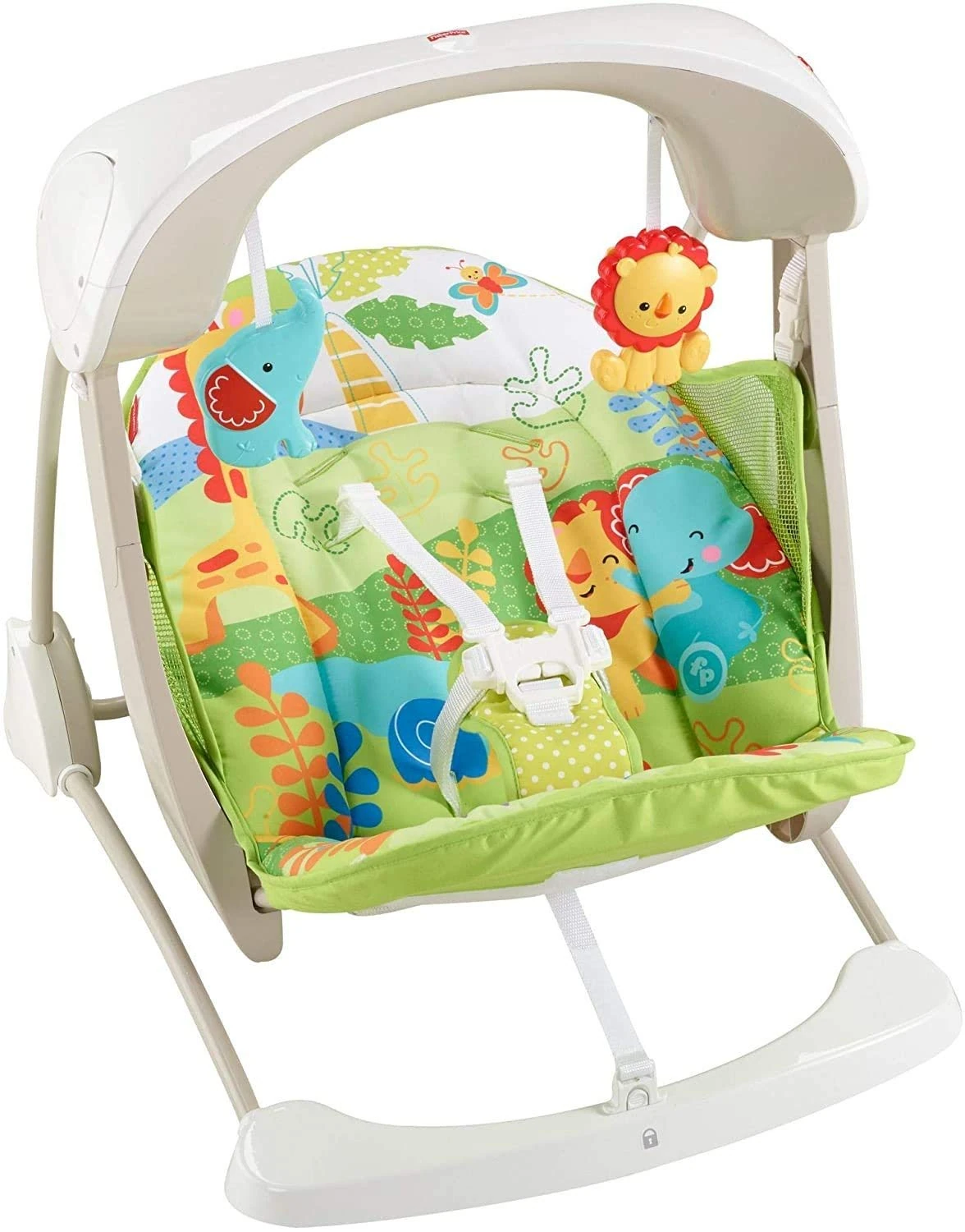 Fisher-Price Rainforest Friends Take-Along Swing and Seat - CCN92