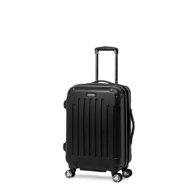 Kenneth Cole Reaction Renegade 20" Hardside Expandable 8-Wheel Spinner Carry-On Suitcase, Black