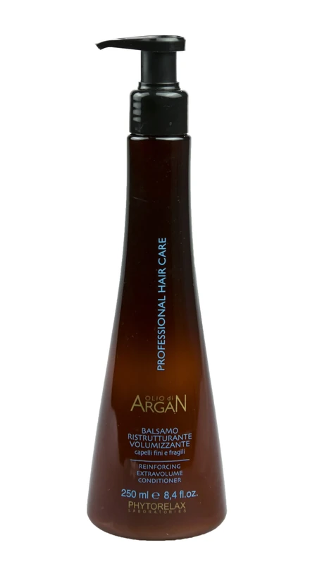Phytorelax reinforcing extravolume hair shampoo with argan oil, single pack, 250 ml