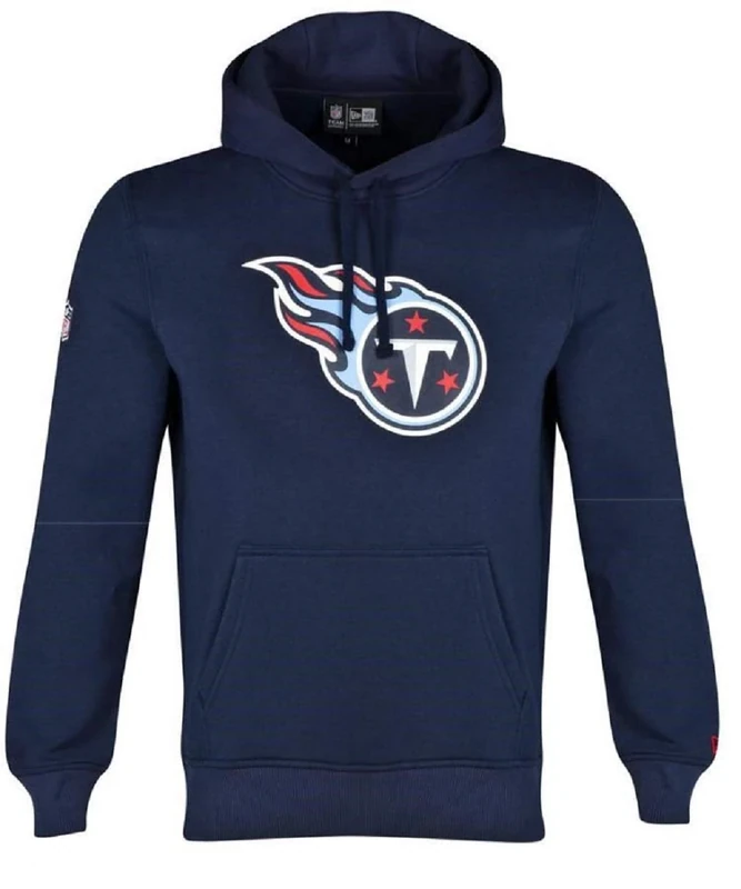 New Era Tennessee Titans Hoody Team Logo Po Hoody Navy - S