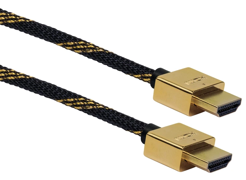 Schwaiger HDMI Cable 2.5 m Metal Connectors)