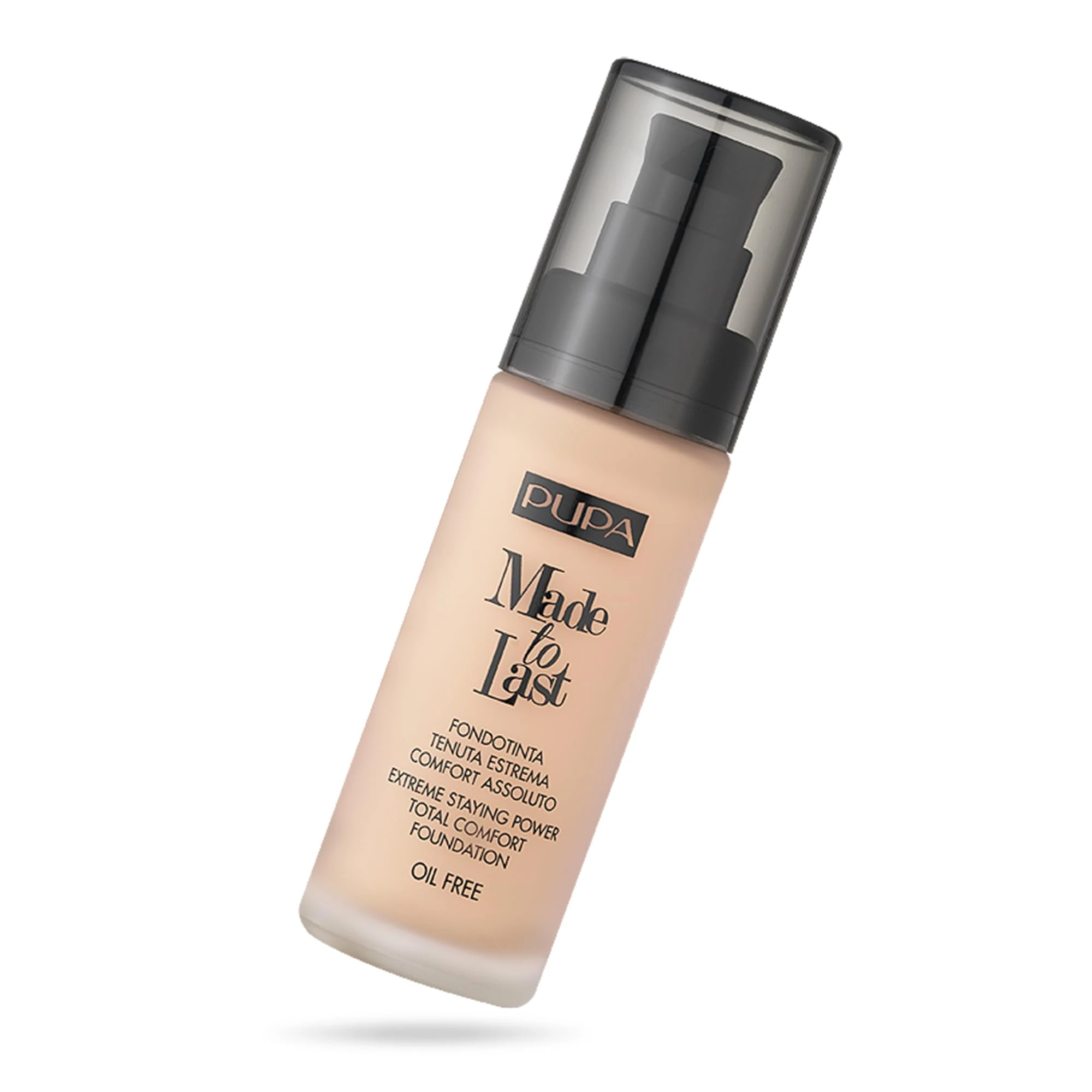 PUPA Milano Made To Last Foundation, Medium Beige 30 ml
