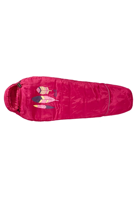 Jack Wolfskin Breathable Unisex Outdoor Sleeping Bag available in Azalea Red - 55 Litres