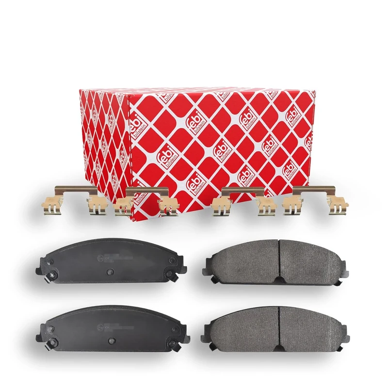 febi bilstein 116112 Brake Pad Set with fastening material, 1 unit