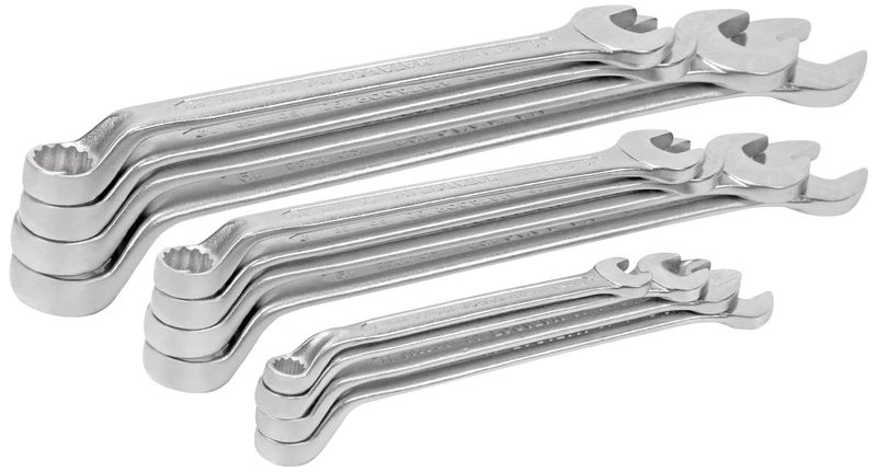 Matador Adjustable Combination Wrench Spanner Set 12 Piece Offset 6 – 22 mm 0190 9121 - Image 1