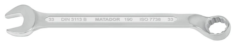 Matador Open-end Wrench, cranked, 33 mm, 0190 0330