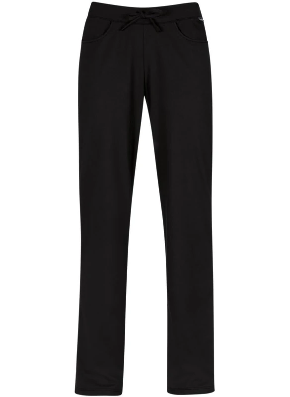 Trigema Women's Sports Trousers - Black - Manufacturers Size:X-Large