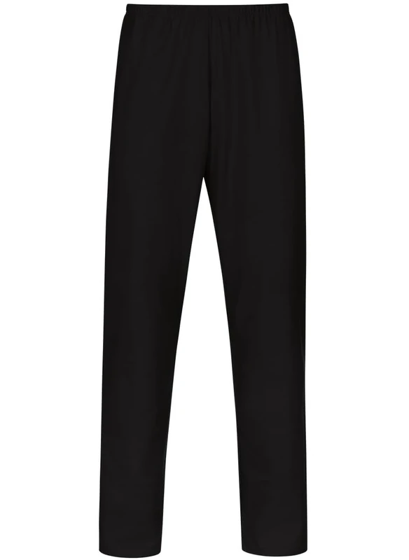 Trigema Ladies Plain Pyjama Bottoms 537092 - Black - UK 14