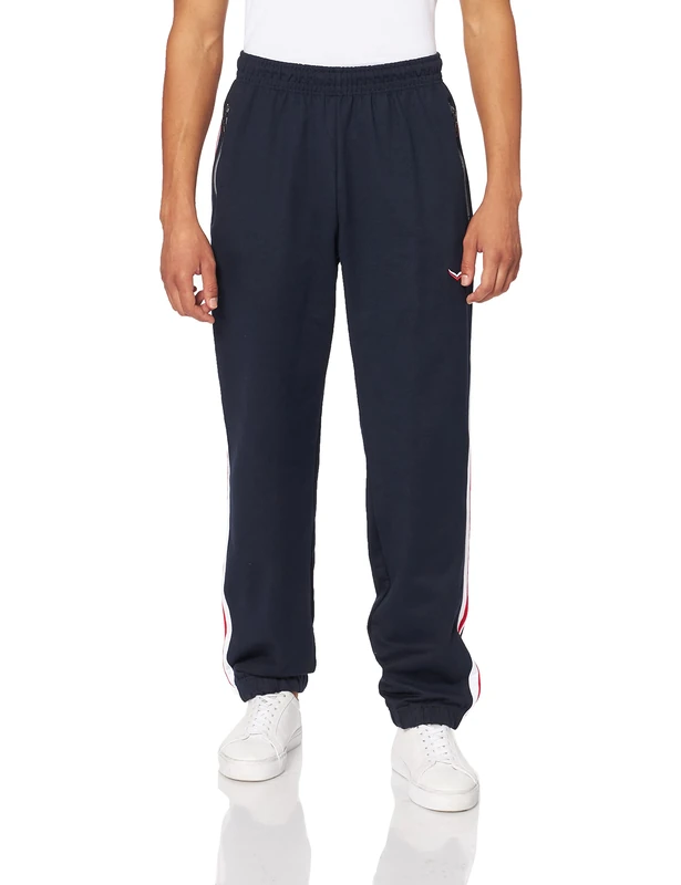 Trigema Men's Relaxed Sports Trousers, Blue (Navy 046), 52W x Regular