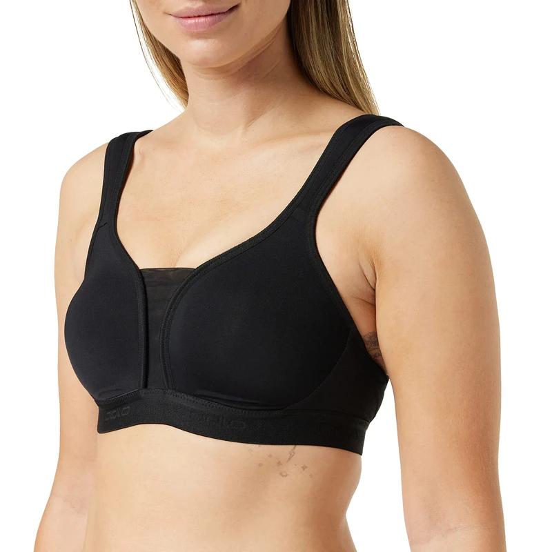 Odlo Women Padded Sports Bra PADDED HIGH SUPPORT, black, 75 - Image 1
