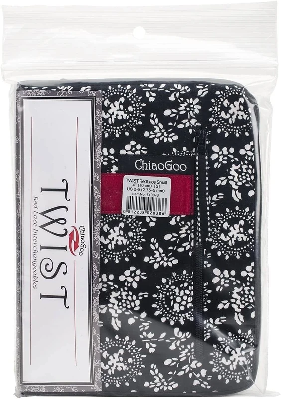 ChiaoGoo Twist Lace Inter. Needle Set 10cm 2.75-5.00mm - 1pc