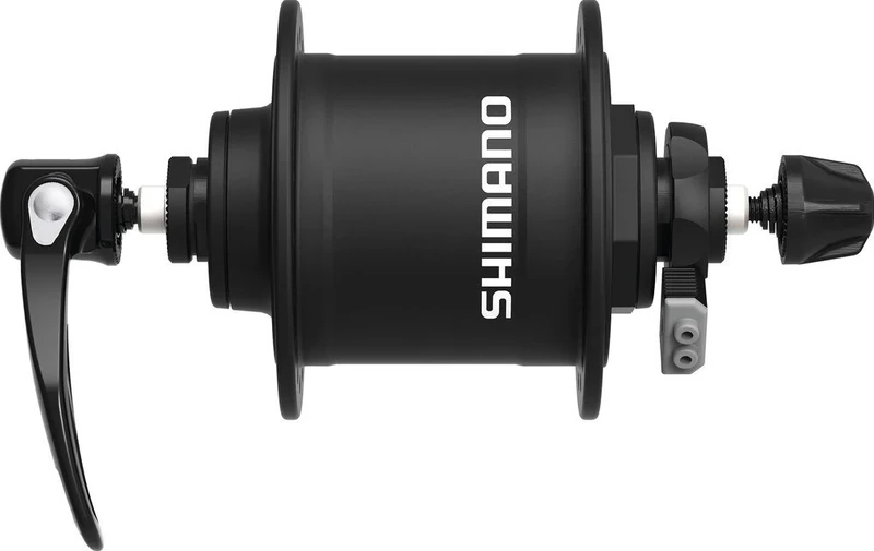SHIMANO QR-Typ36 Hub Dynamo, Black, One Size