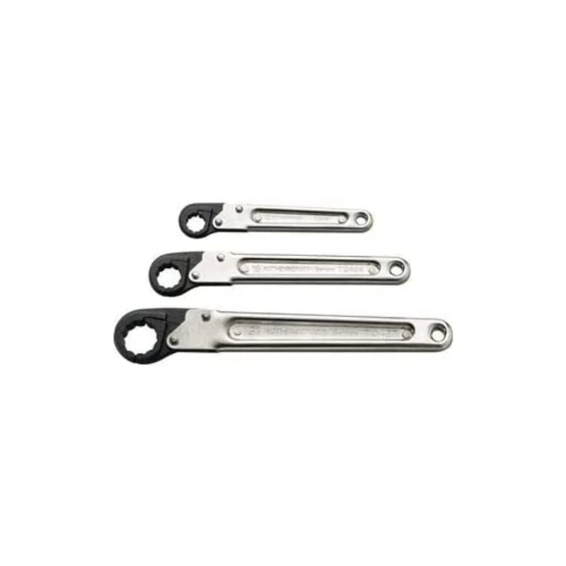 Ratchet Wrench, Open, Roclick, 17 mm - Image 1