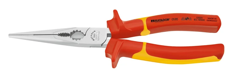 MATADOR VDE Telephone Pliers, Straight, 8 Inch 205 MM, 0585 1205 - Image 1