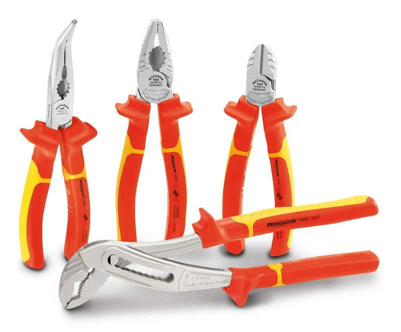 Matador 0501 1402 Pliers Assortment XL, 4-Piece VDE