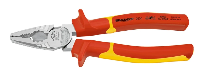 Matador 0500 1180 Combination Pliers VDE 7 Inch - 180 mm