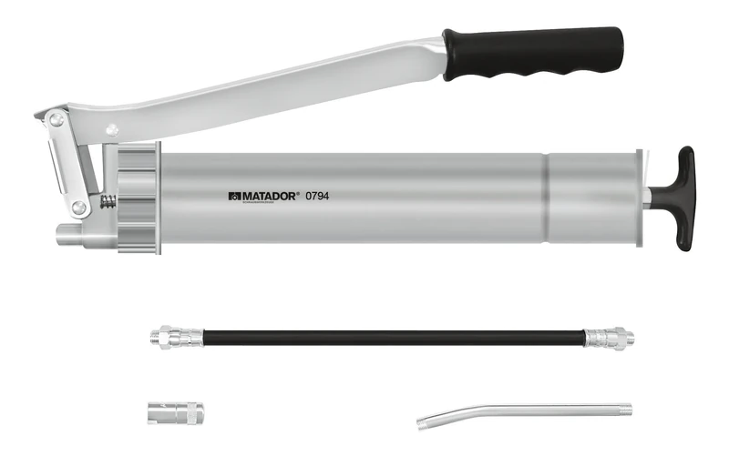 Matador Hand Lever Grease Gun, Complete, 500 CCM, 0794 0005