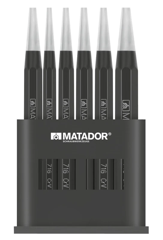Matador 0716 9060 Drift Punch Set 6-Piece 3-10 mm
