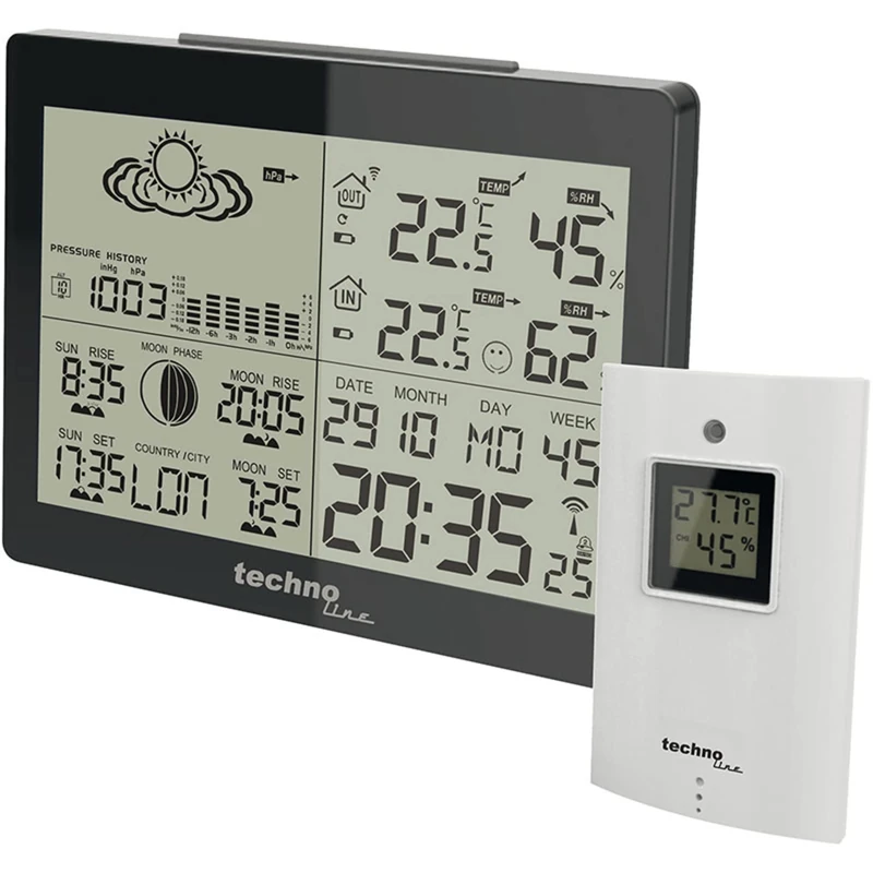 Technoline WS 6760 Weather Station and Radio Controlled Clock