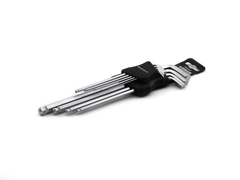 Matador Angle Screwdriver Set, Long, Hex, Ball Head, 1.5-10 mm, 0442 9091