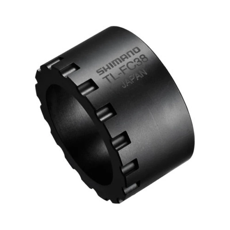 SHIMANO Unisex 4524667903420 REMOVAL KEY CROWN SHIM. TL-FC38 STEPS E6000/600, Black - Image 1