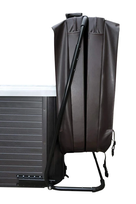 Canadian Spa Hot Tub Cover Lifter Bottom Mount, Black, 122x244x91 cm - Image 1