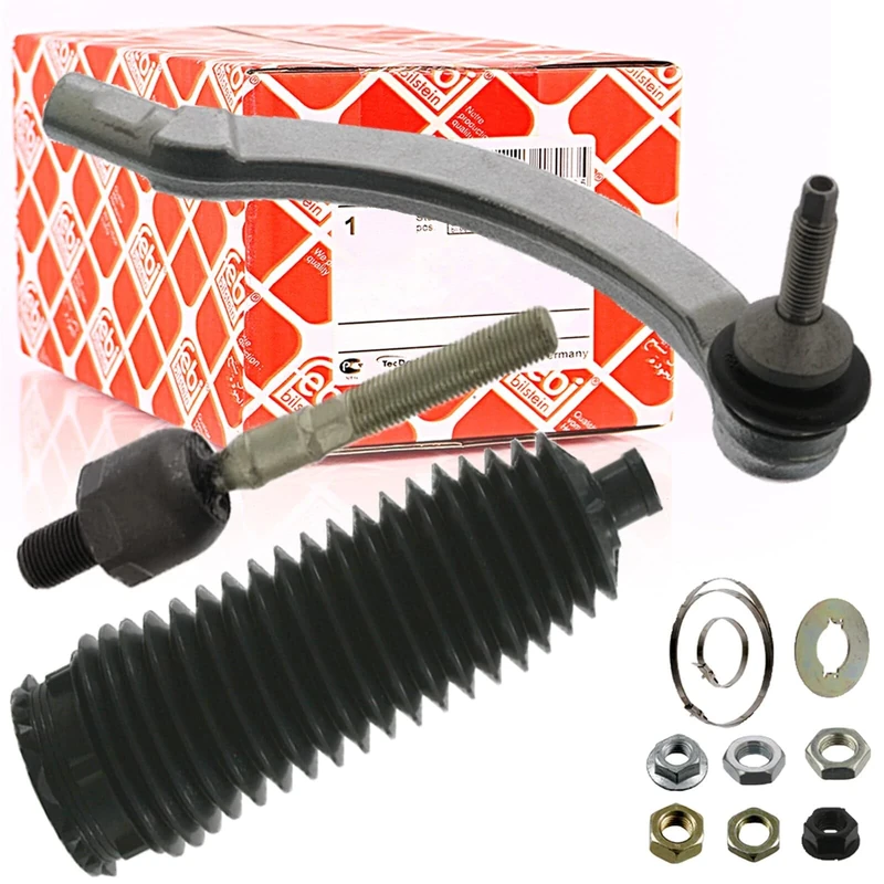 febi bilstein 40558 Tie Rod with steering boot set, pack of one