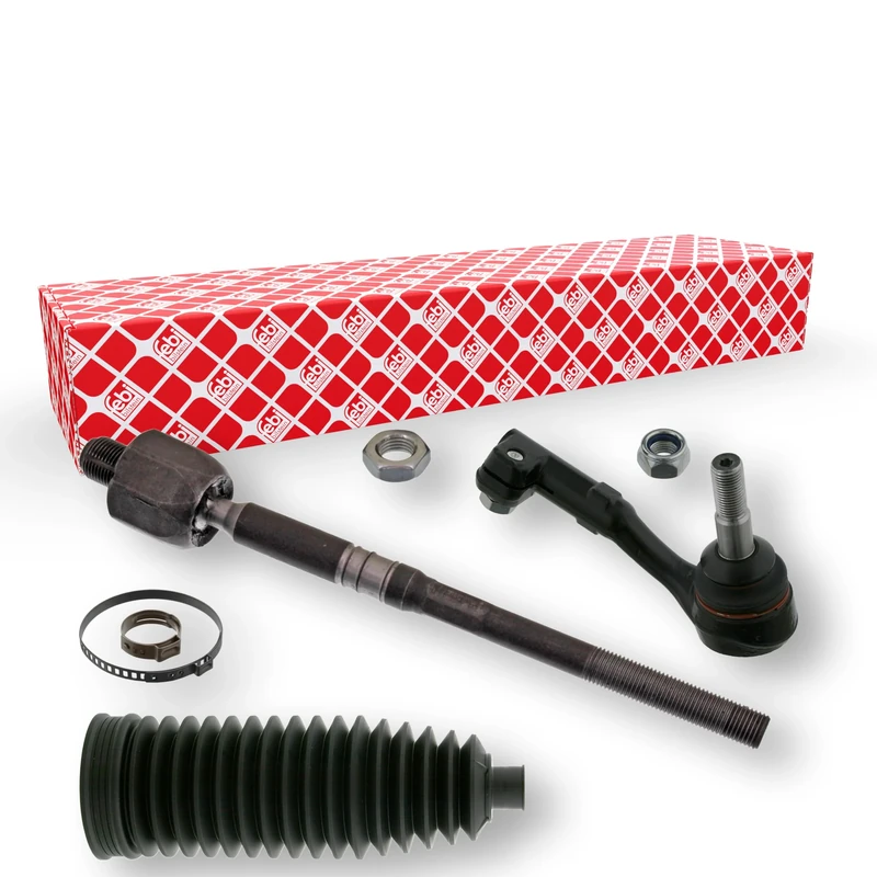 febi bilstein 40516 Tie Rod with end fitting and lock nut, pack of one