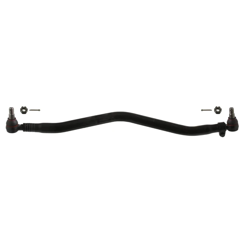 febi bilstein 39809 Drag Link with castle nuts and cotter pins, pack of one