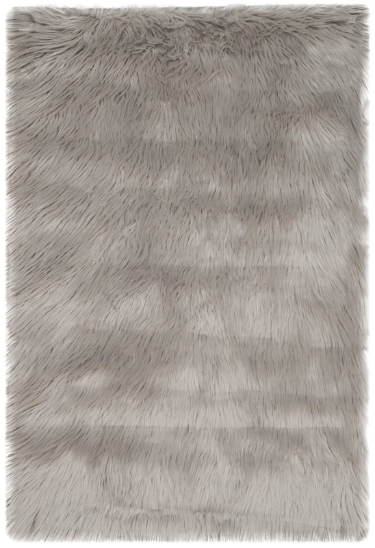 Safavieh Contemporary Indoor Hand Tufted Rectangle Area Rug, Abstract Collection, ABT141, in Grey / Black, 122 X 183 cm for Living Room, Bedroom or Any Indoor Space - Image 1