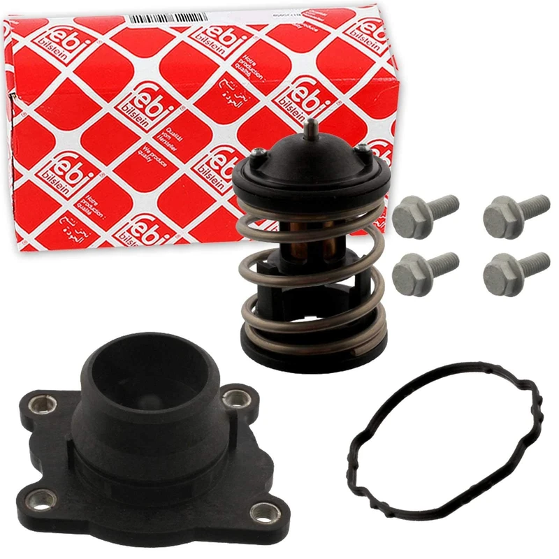 febi bilstein 44685 Thermostat with housing, gaskets and screws, pack of one