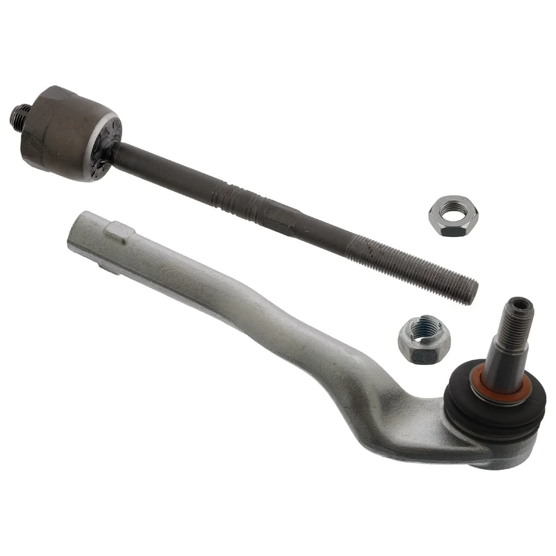 febi bilstein 44216 Tie Rod with end fitting, nut and lock nut, pack of one