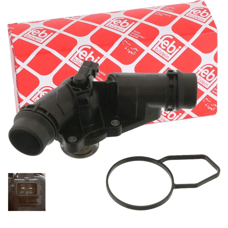 febi bilstein 43624 Thermostat with casing and seals, pack of one