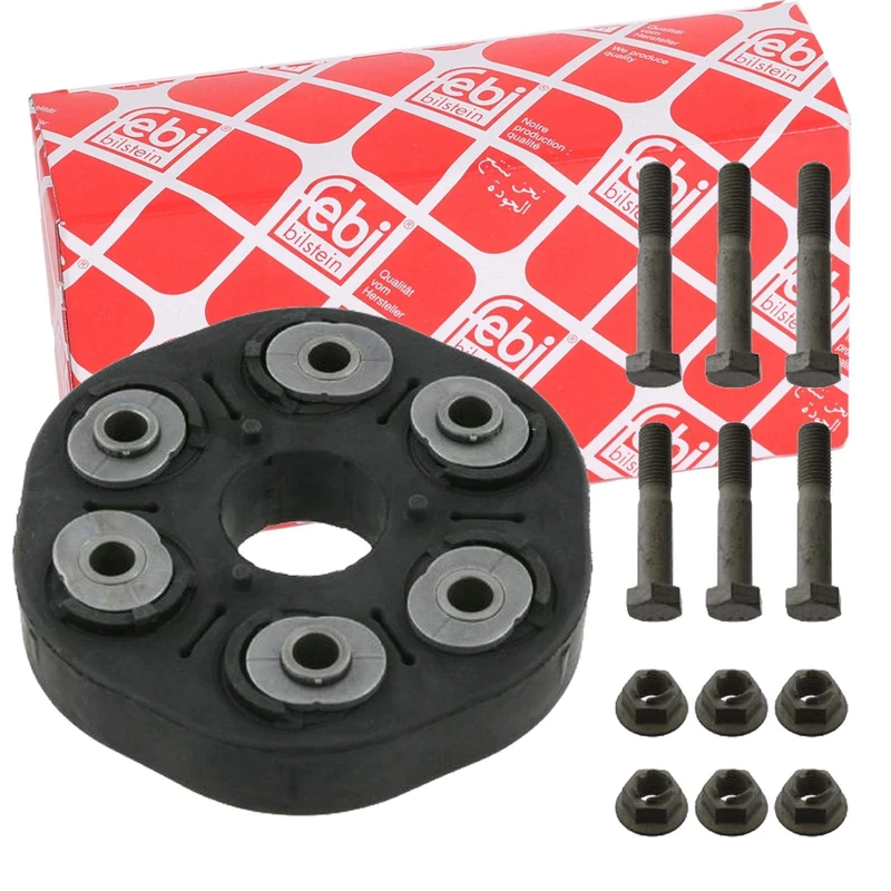 febi bilstein 43523 Flexible Coupling Kit for propshaft, pack of one