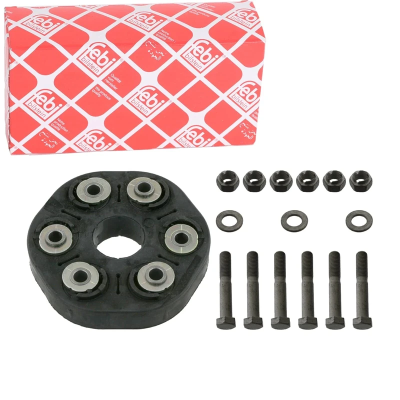 febi bilstein 43492 Flexible Coupling Kit for propshaft, pack of one