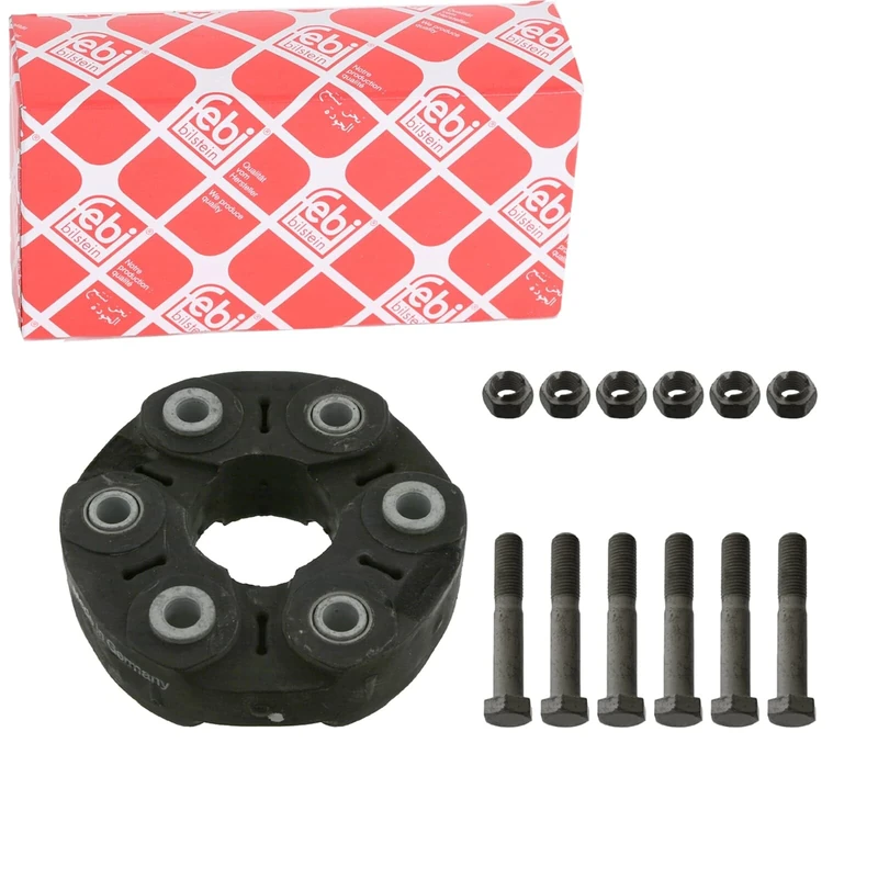 febi bilstein 43482 Flexible Coupling Kit for propshaft, pack of one
