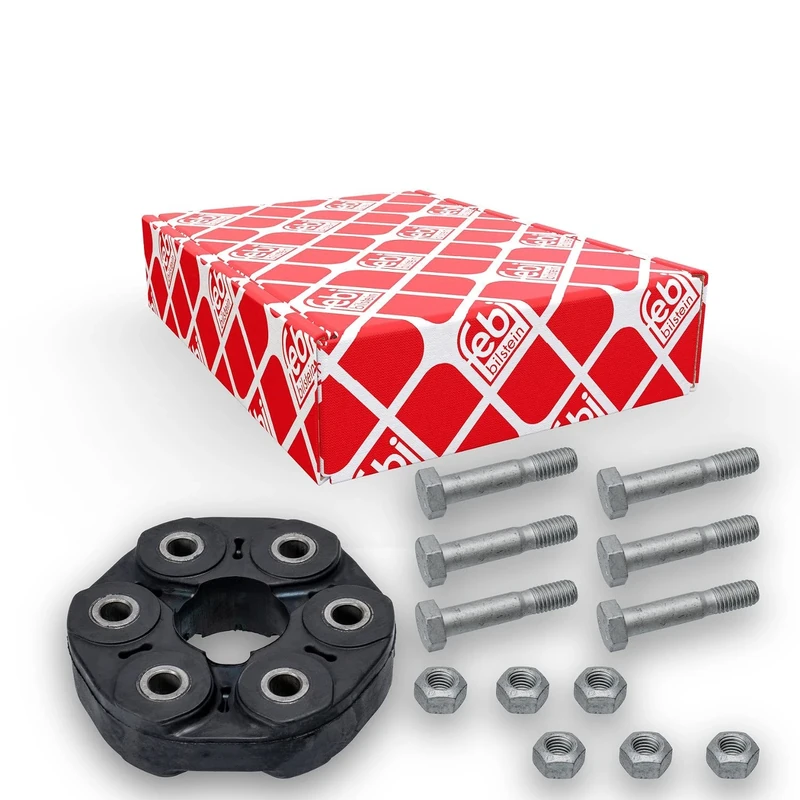 febi bilstein 43477 Flexible Coupling Kit for propshaft, pack of one