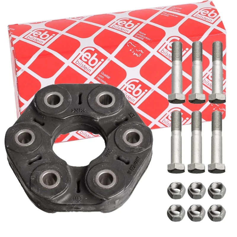 febi bilstein 43466 Flexible Coupling Kit for propshaft, pack of one