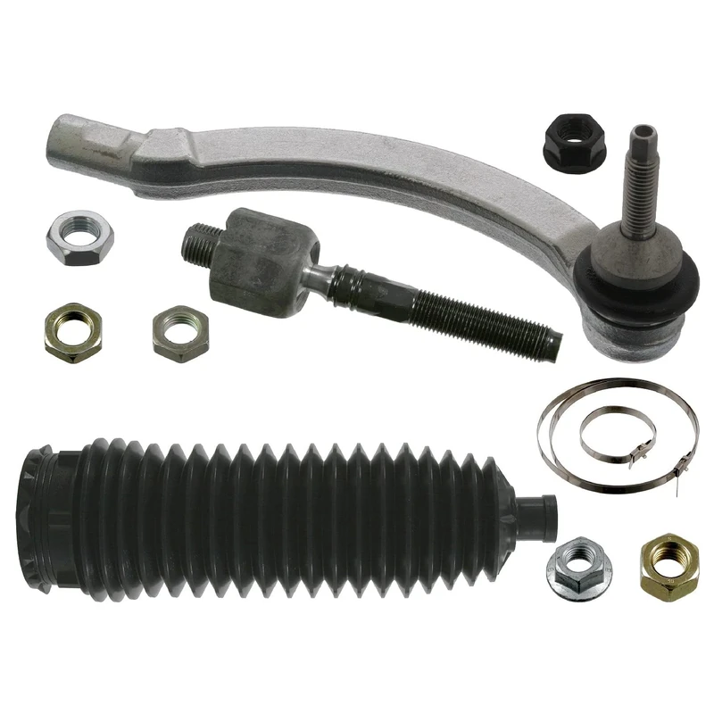 febi bilstein 40556 Tie Rod with steering boot set, pack of one