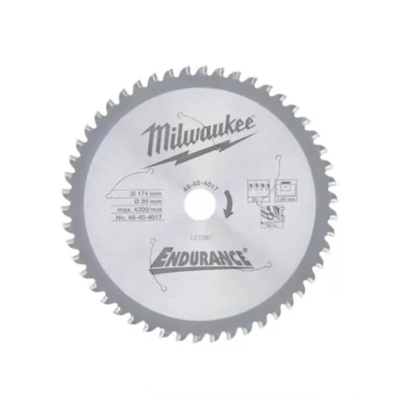 Milwaukee – Hand of Circular Saw Ø 174 mm Metal Blade, BOHRG. 20 mm, Z50 - Image 1