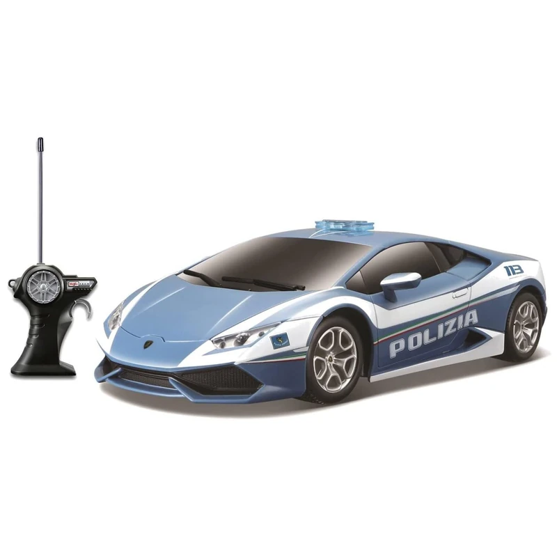 Maisto Tech RC Lamborghini Huracan Police - 1:14 Scale Car