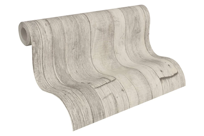A.S. Creation 95931-1 10.05 x 0.53 m Wood Effect Wallpaper - Beige/Brown
