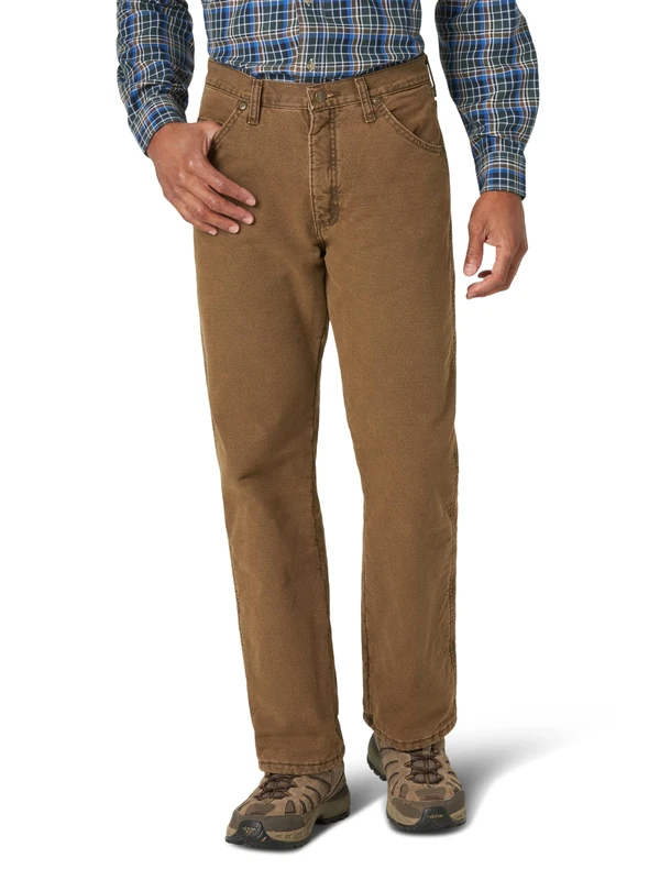 Wrangler Men's 33213swb jeans, Night Brown, 50W 30L UK