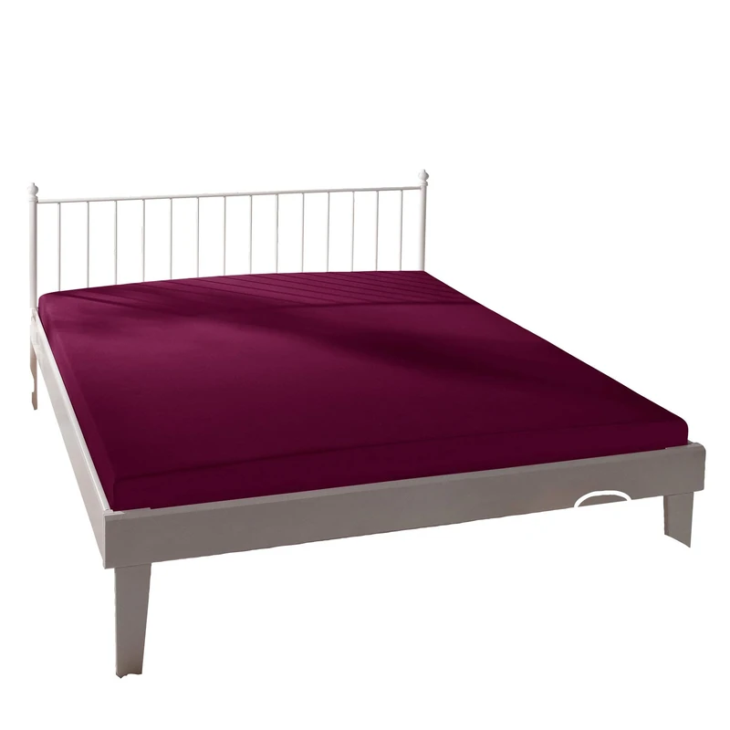 Bassetti 542 Berry 922264 Fitted Sheet Cotton/Elastane 180 x 200 cm / 200 x 220 cm