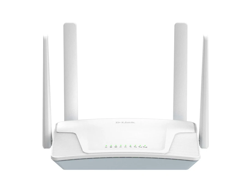 D-Link G416C 4G LTE AX1500 Wi-Fi 6 Router – Mobile Internet Router with SIM Slot, 4G LTE Cat 6, Up to 1.5Gbps, WPA3, Dual Band, 3x LAN, Failover, OFDMA, MU-MIMO, External Antennas