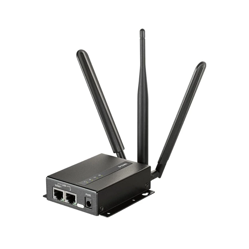 D-Link DWM-313 4G LTE M2M Router – Industrial-Grade Dual SIM Failover, VPN Security, Wi-Fi N150, 2x Ethernet Ports, Remote Branch & IoT Connectivity
